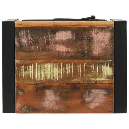 Badezimmerschrank Braun 40 x 30 x 40 cm Massivholz Altholz