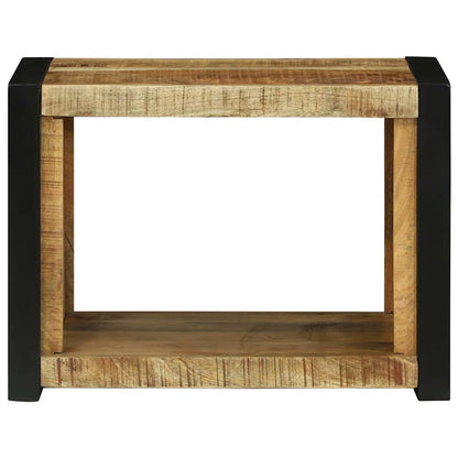 Wandwürfel mit Regal Braun 55 x 35 x 40 cm Massivholz Mango
