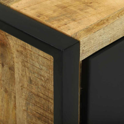 Waschbeckenschrank Braun 55 x 35 x 60 cm Massivholz Mango
