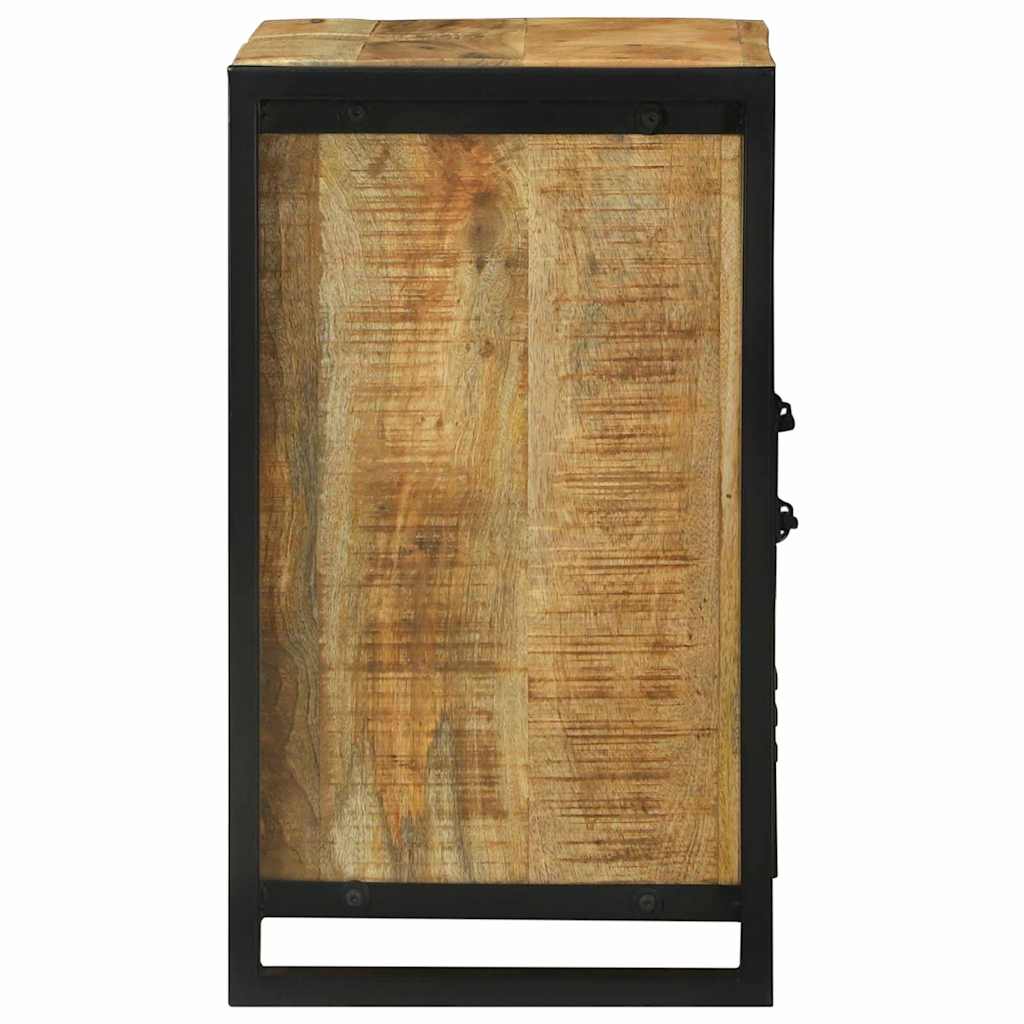 Waschbeckenschrank Braun 55 x 35 x 60 cm Massivholz Mango