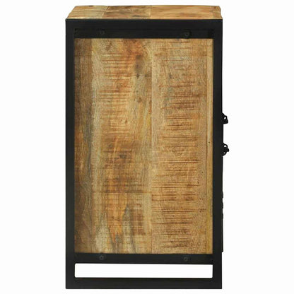 Waschbeckenschrank Braun 55 x 35 x 60 cm Massivholz Mango
