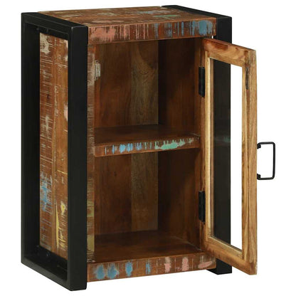 Badezimmerschrank Mehrfarbig 40 x 30 x 60 cm Massivholz Altholz