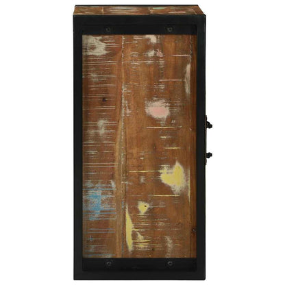 Badezimmerschrank Mehrfarbig 40 x 30 x 60 cm Massivholz Altholz