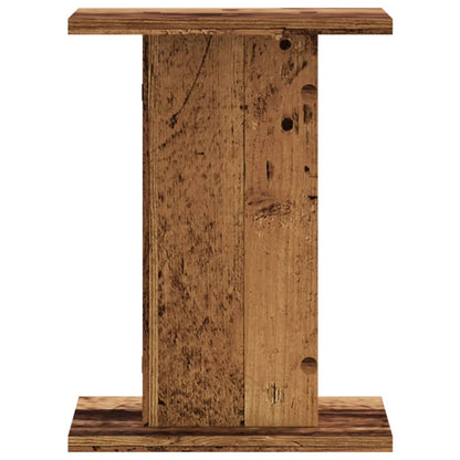 Pflanzenständer 2 Stk. Altholz-Optik 30x30x40 cm Holzwerkstoff