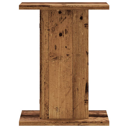 Pflanzenständer 2 Stk. Altholz-Optik 30x30x40 cm Holzwerkstoff