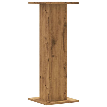 Pflanzenständer 2 Stk. Artisan-Eiche 30x30x80 cm Holzwerkstoff