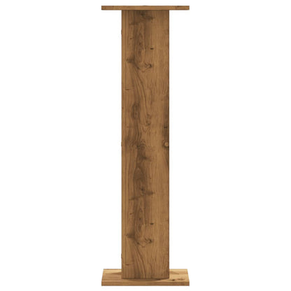 Pflanzenständer 2 Stk. Artisan-Eiche 30x30x95 cm Holzwerkstoff