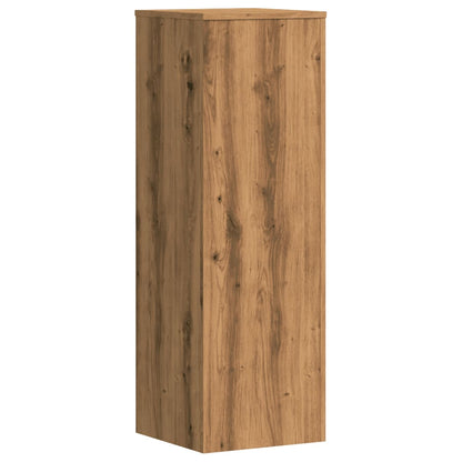 Pflanzenständer 2 Stk. Artisan-Eiche 33x33x100 cm Holzwerkstoff