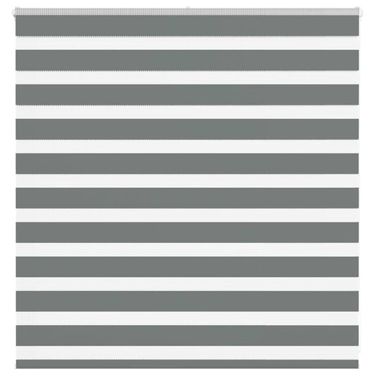 Zebrarollo Dunkelgrau 145x100 cm Stoffbreite 140,9 cm Polyester