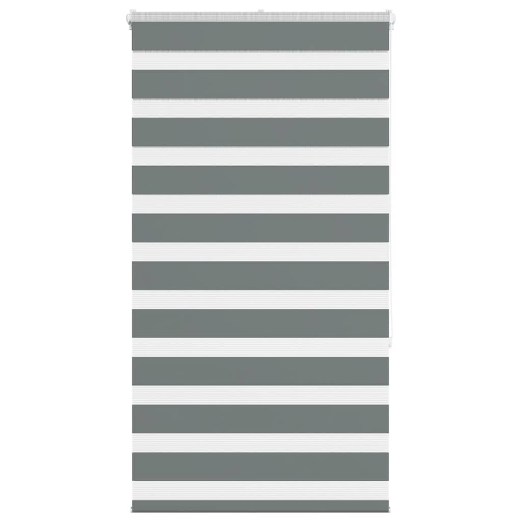 Zebrarollo Dunkelgrau 70x150 cm Stoffbreite 65,9 cm Polyester