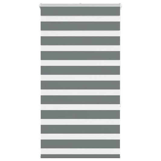 Zebrarollo Dunkelgrau 70x150 cm Stoffbreite 65,9 cm Polyester