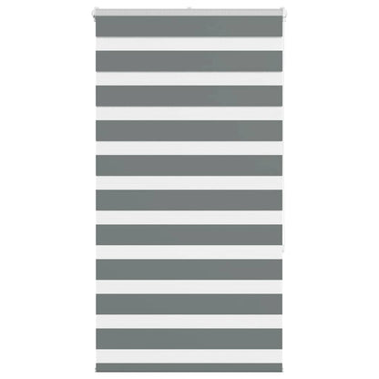 Zebrarollo Dunkelgrau 85x150 cm Stoffbreite 80,9 cm Polyester
