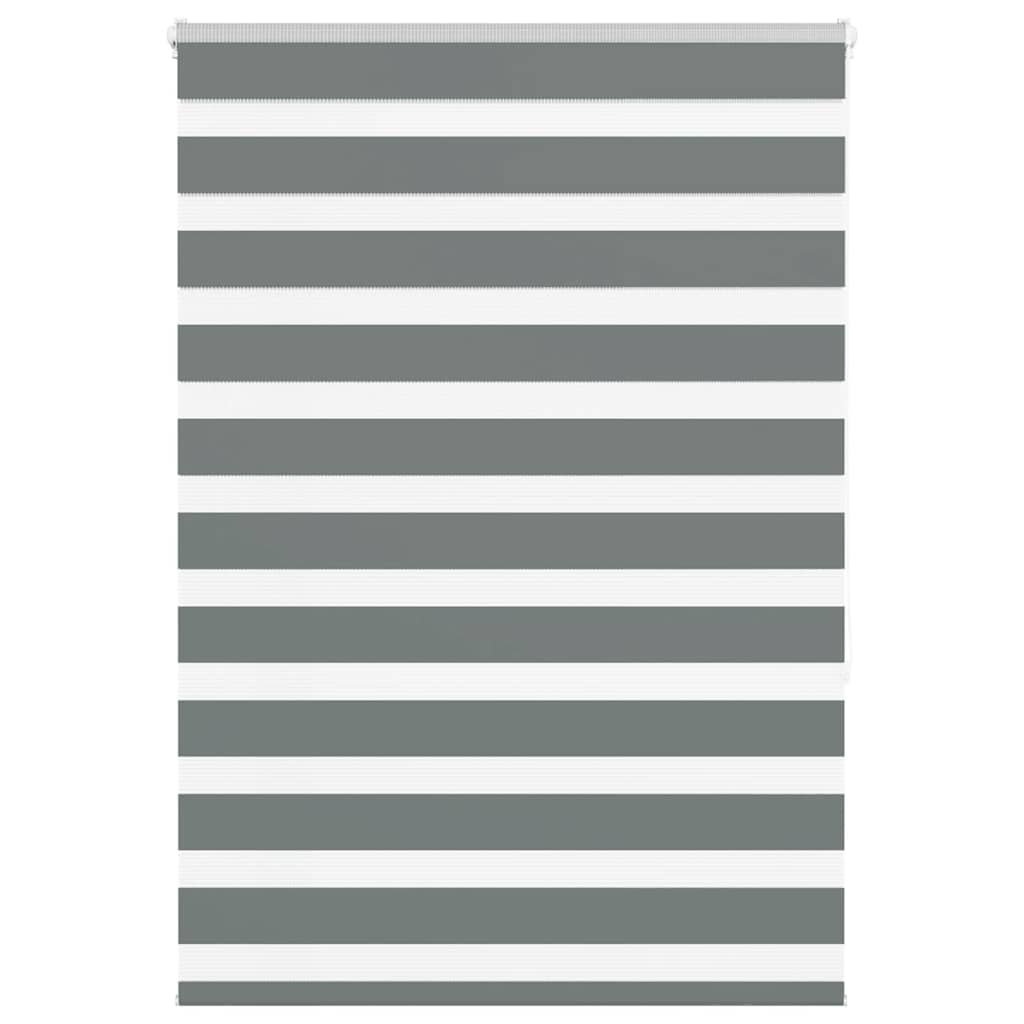 Zebrarollo Dunkelgrau 95x150 cm Stoffbreite 90,9 cm Polyester