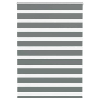 Zebrarollo Dunkelgrau 95x150 cm Stoffbreite 90,9 cm Polyester