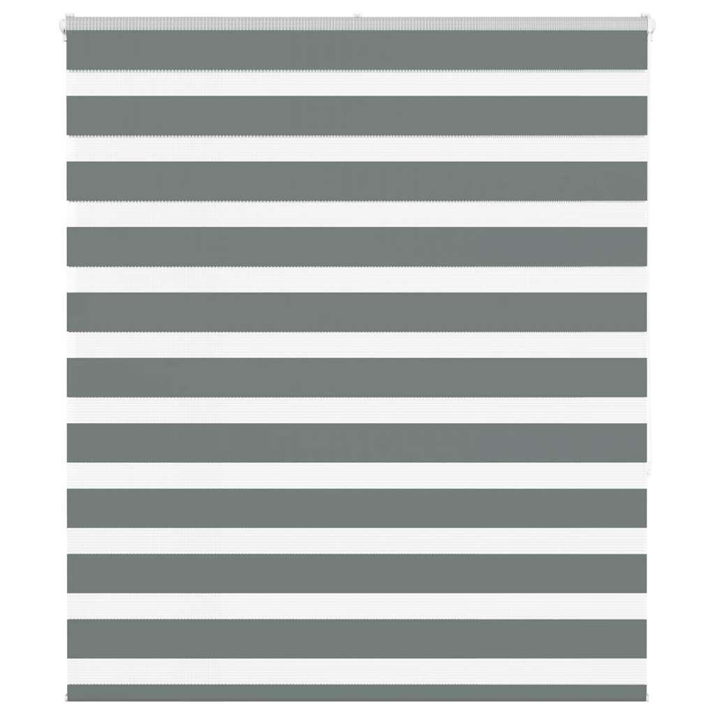 Zebrarollo Dunkelgrau 130x150cm Stoffbreite 125,9 cm Polyester