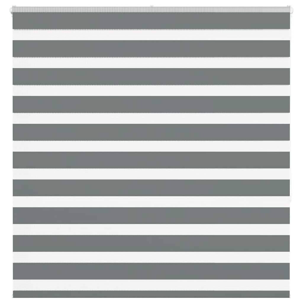 Zebrarollo Dunkelgrau 150x150 cm Stoffbreite 145,9 cm Polyester
