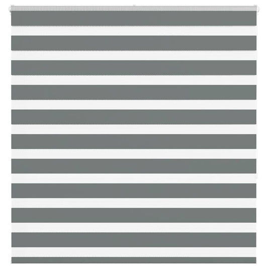 Zebrarollo Dunkelgrau 150x150 cm Stoffbreite 145,9 cm Polyester