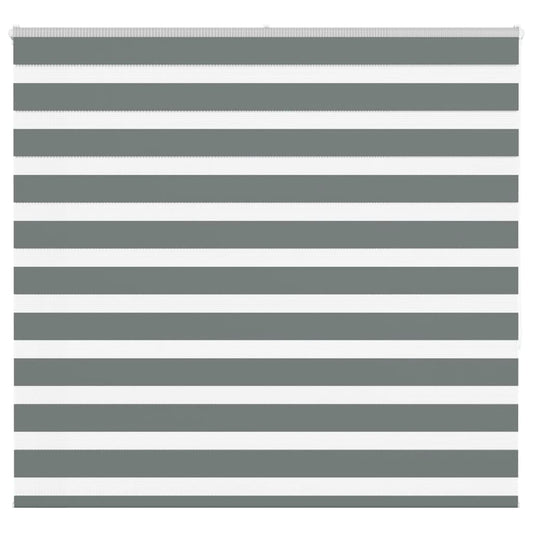 Zebrarollo Dunkelgrau 155x150 cm Stoffbreite 150,9 cm Polyester