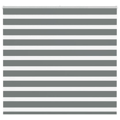Zebrarollo Dunkelgrau 165x150 cm Stoffbreite 160,9 cm Polyester