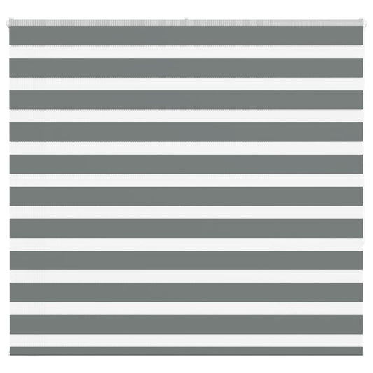 Zebrarollo Dunkelgrau 165x150 cm Stoffbreite 160,9 cm Polyester