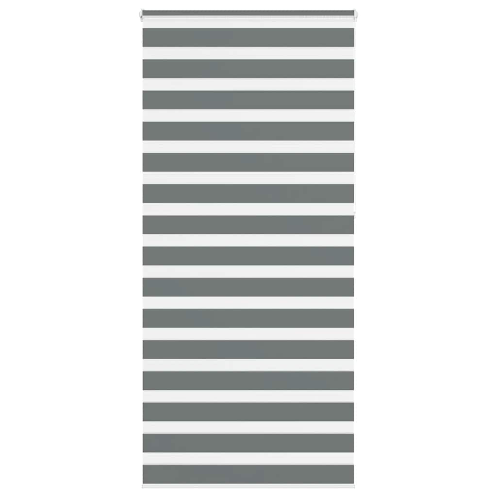 Zebrarollo Dunkelgrau 110x230 cm Stoffbreite 105,9 cm Polyester