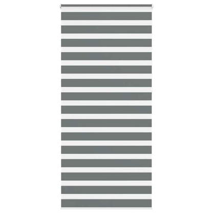 Zebrarollo Dunkelgrau 110x230 cm Stoffbreite 105,9 cm Polyester