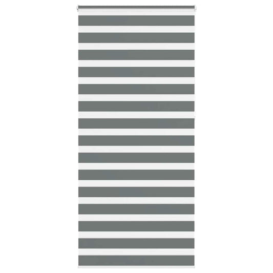 Zebrarollo Dunkelgrau 110x230 cm Stoffbreite 105,9 cm Polyester