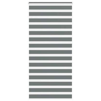Zebrarollo Dunkelgrau 115x230 cm Stoffbreite 110,9 cm Polyester