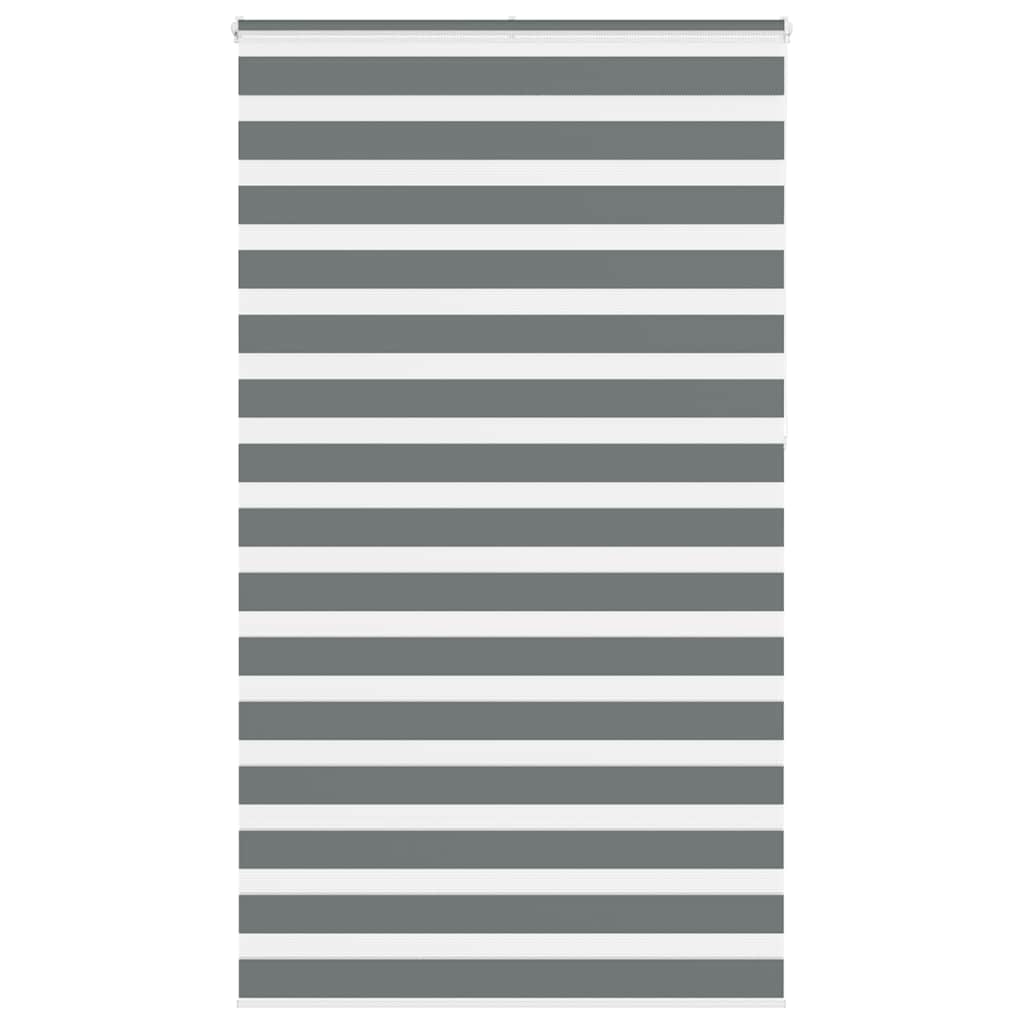 Zebrarollo Dunkelgrau 130x230cm Stoffbreite 125,9 cm Polyester