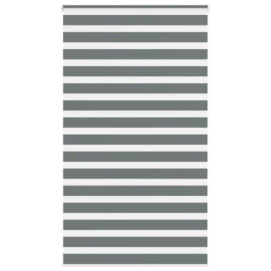 Zebrarollo Dunkelgrau 135x230 cm Stoffbreite 130,9 cm Polyester