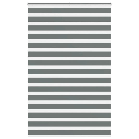 Zebrarollo Dunkelgrau 145x230cm Stoffbreite 140,9 cm Polyester