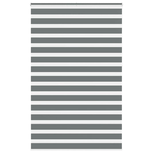 Zebrarollo Dunkelgrau 150x230 cm Stoffbreite 145,9 cm Polyester