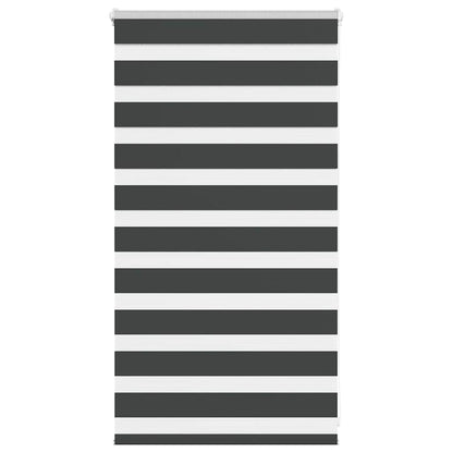 Zebrarollo Schwarz 80x100 cm Stoffbreite 75,9 cm Polyester