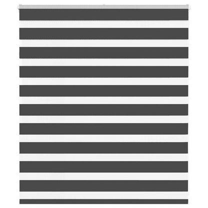 Zebrarollo Schwarz 130x100 cm Stoffbreite 125,9 cm Polyester