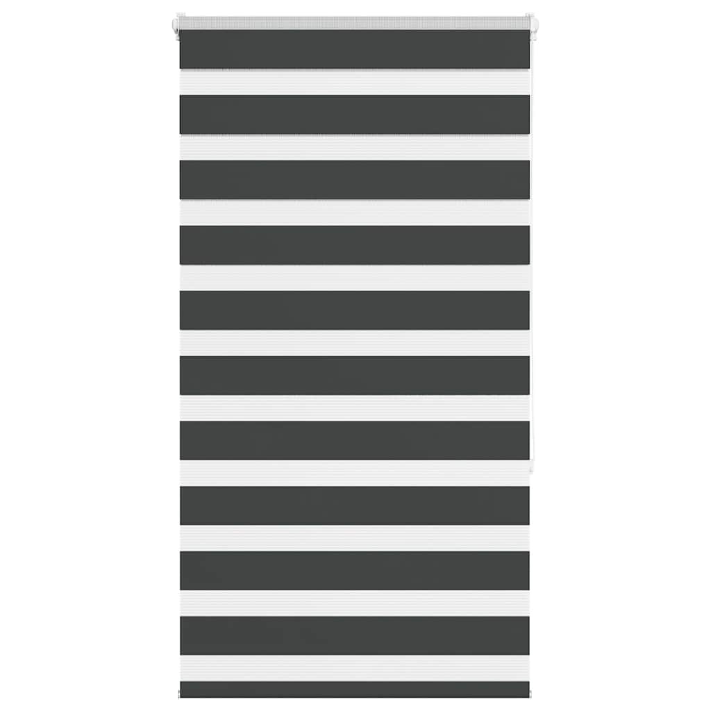 Zebrarollo Schwarz 85x150 cm Stoffbreite 80,9 cm Polyester