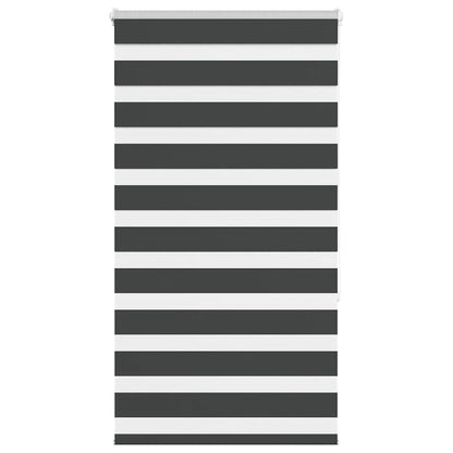 Zebrarollo Schwarz 85x150 cm Stoffbreite 80,9 cm Polyester
