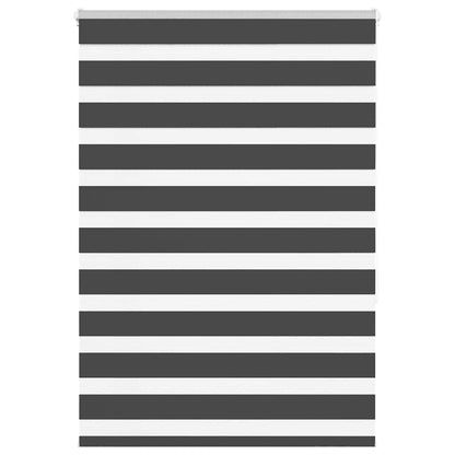 Zebrarollo Schwarz 110x150 cm Stoffbreite 105,9 cm Polyester