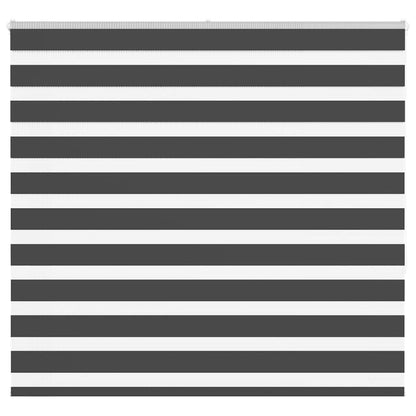 Zebrarollo Schwarz 165x150 cm Stoffbreite 160,9 cm Polyester