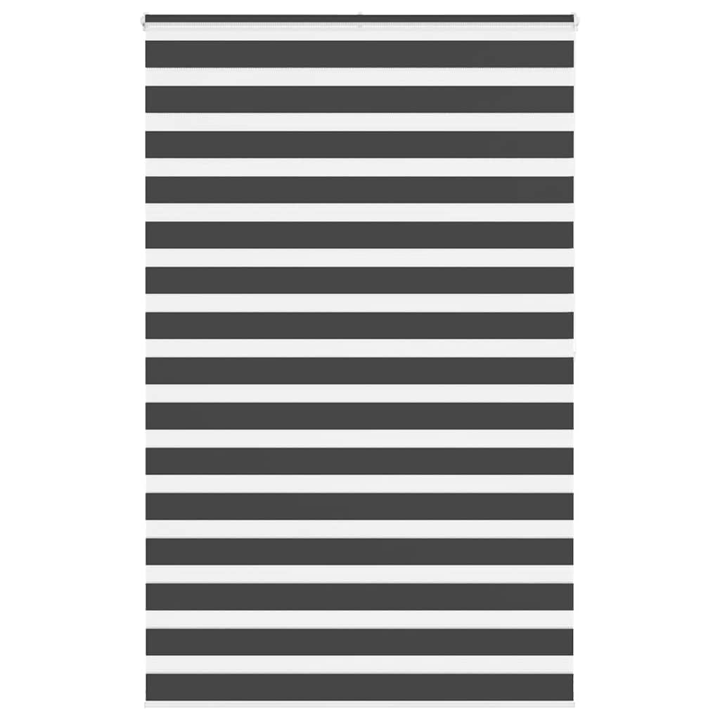Zebrarollo Schwarz 150x200 cm Stoffbreite 145,9 cm Polyester