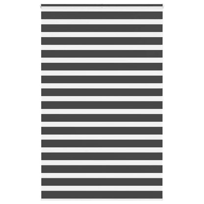 Zebrarollo Schwarz 150x200 cm Stoffbreite 145,9 cm Polyester