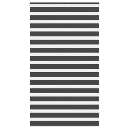 Zebrarollo Schwarz 130x230 cm Stoffbreite 125,9 cm Polyester