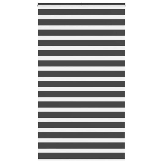Zebrarollo Schwarz 130x230 cm Stoffbreite 125,9 cm Polyester
