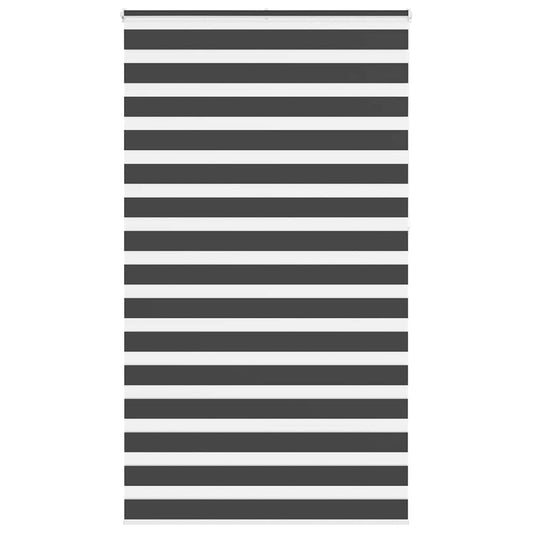 Zebrarollo Schwarz 135x230 cm Stoffbreite 130,9 cm Polyester