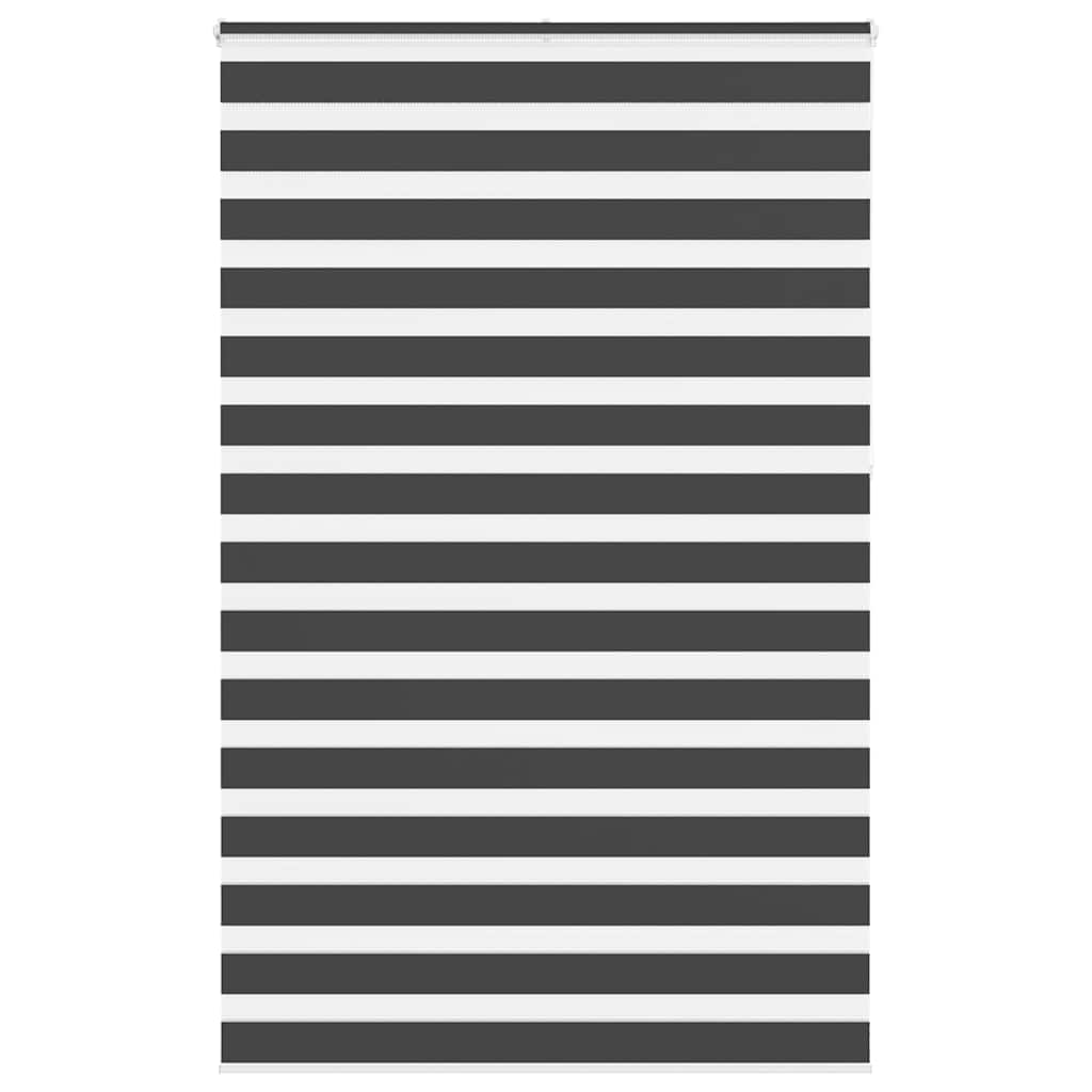 Zebrarollo Schwarz 140x230 cm Stoffbreite 135,9 cm Polyester