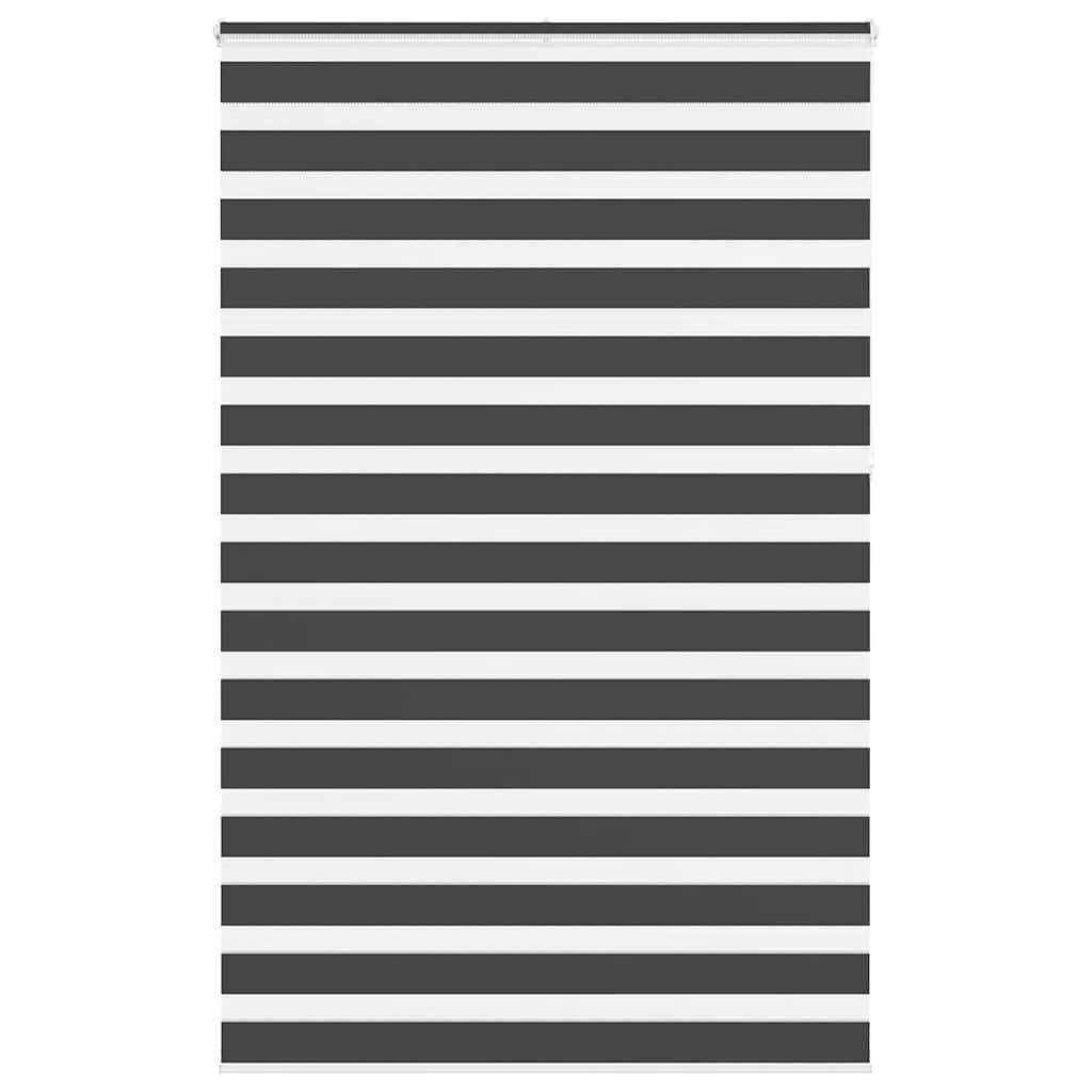 Zebrarollo Schwarz 145x230 cm Stoffbreite 140,9 cm Polyester