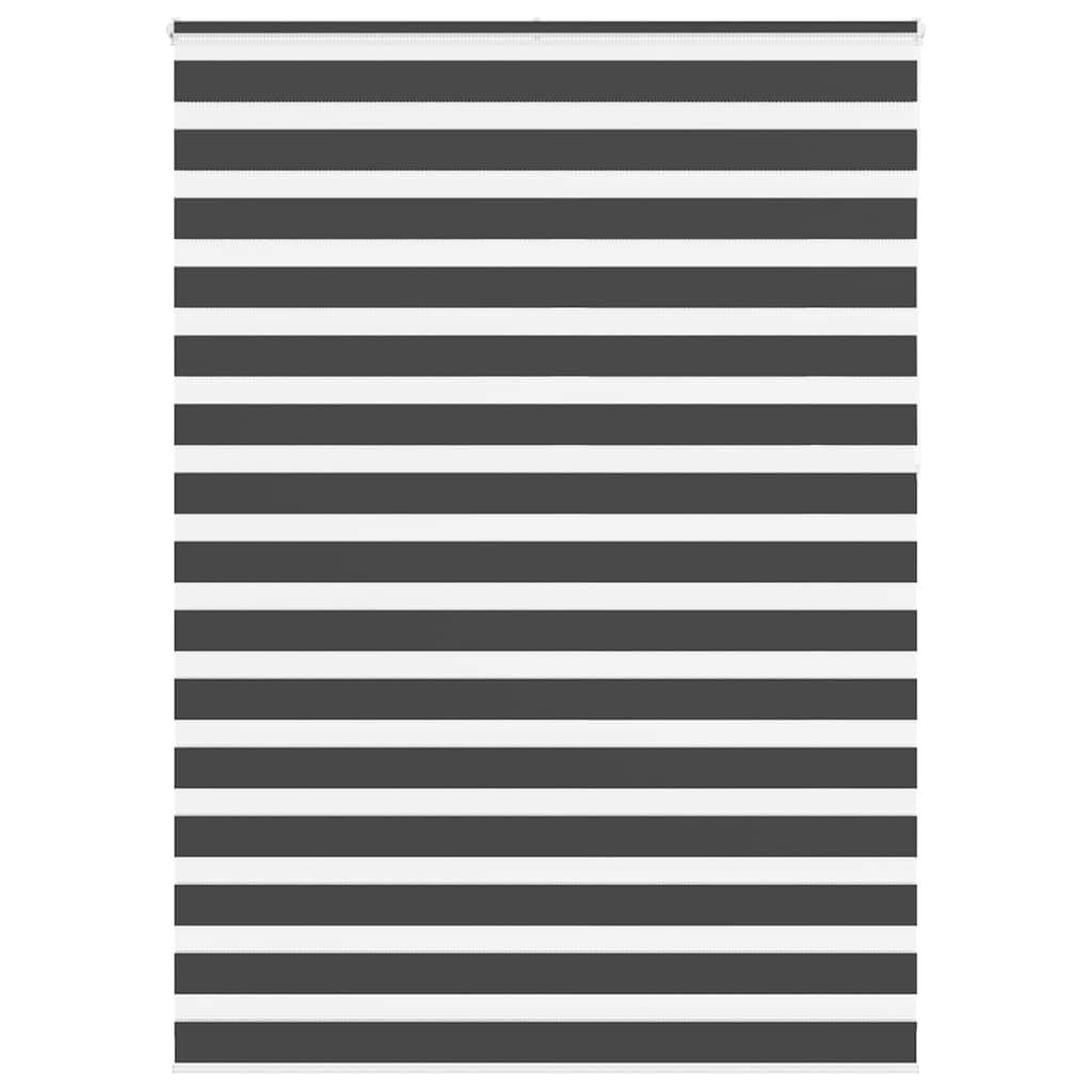 Zebrarollo Schwarz 155x230 cm Stoffbreite 150,9 cm Polyester