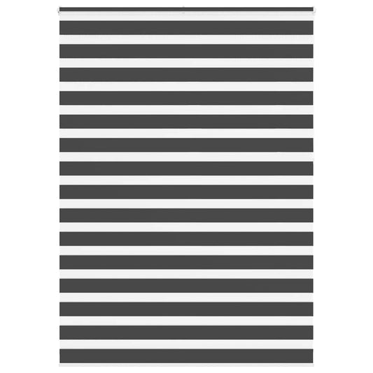 Zebrarollo Schwarz 155x230 cm Stoffbreite 150,9 cm Polyester