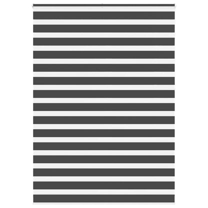 Zebrarollo Schwarz 160x230 cm Stoffbreite 155,9 cm Polyester