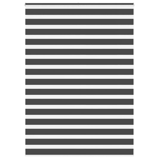 Zebrarollo Schwarz 160x230 cm Stoffbreite 155,9 cm Polyester
