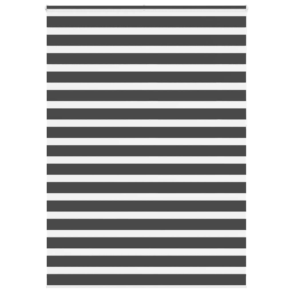 Zebrarollo Schwarz 165x230 cm Stoffbreite 160,9 cm Polyester